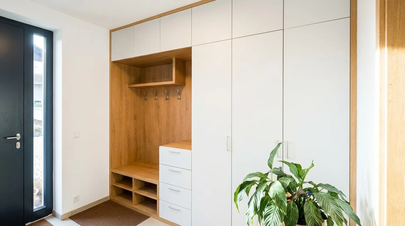 Vestavná skříň na míru – realizace 28 – Martin Kučera truhlář